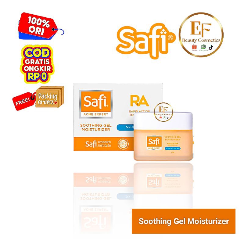 Safi Acne Expert Soothing Gel Moisturizer 45gr - Acne Face Moisturizer ...