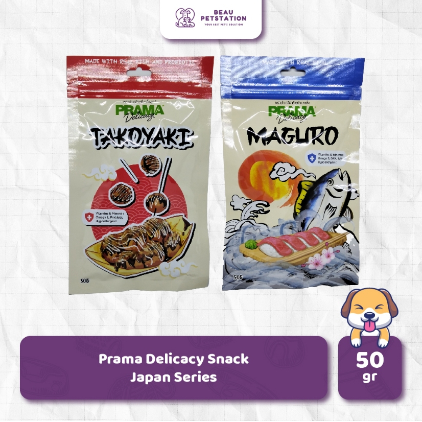 Prama Delicacy SNACK Dog Japan JAPANESE FISH FLAVOR Dog SNACK