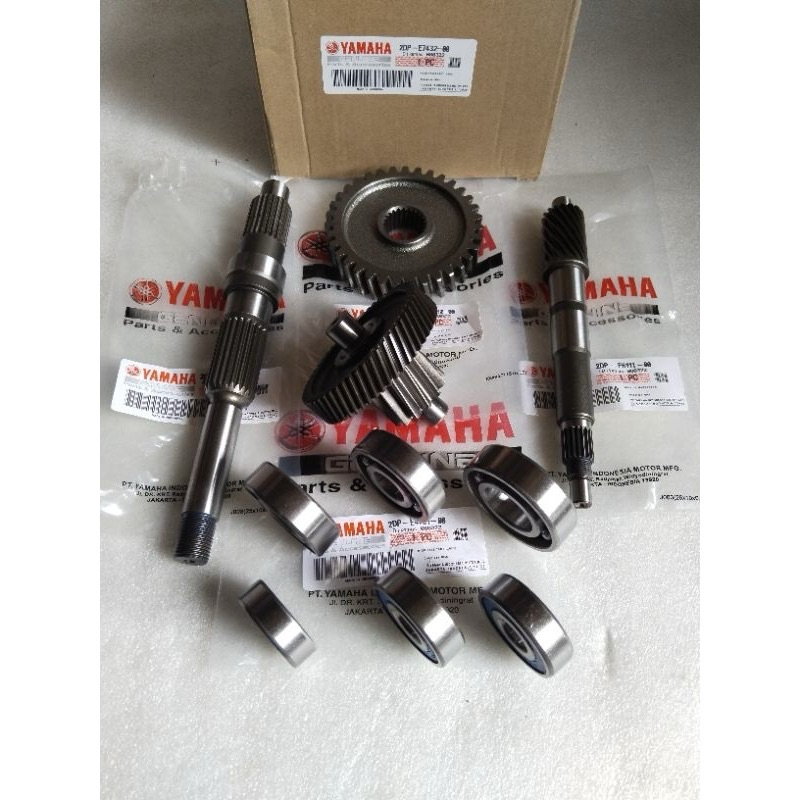 Complete Ratio Gear+BEARING SET YAMAHA NMAX OLD NMAX NEW KODE2DP