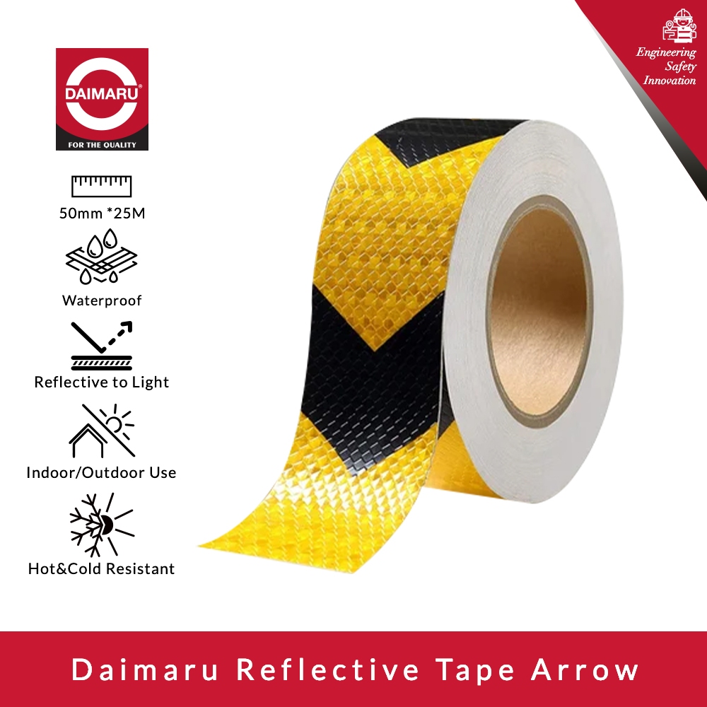 CAHAYA Daimaru Reflective Tape Safety / Waterproof Arrow Mark Light ...