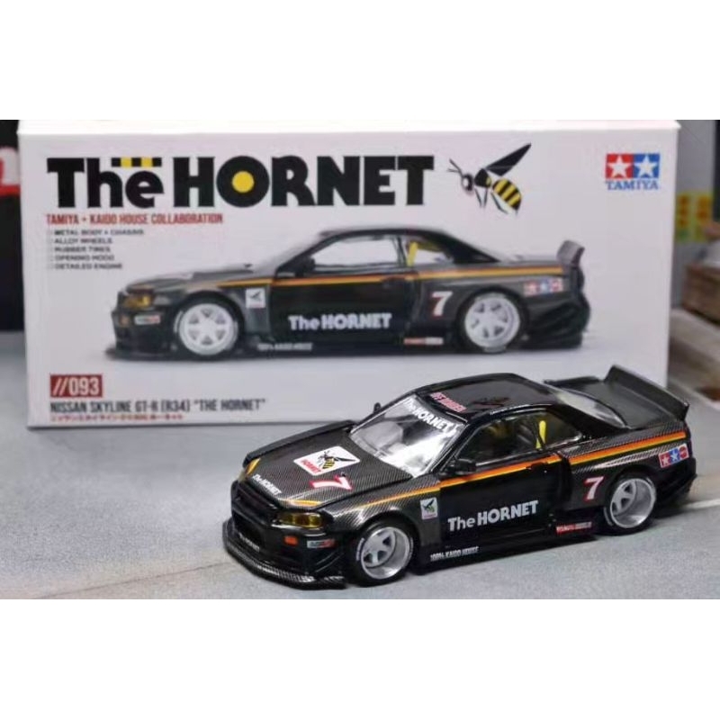 Mô Hình 1/64 Mini GT Nissan Skyline GT-R (R34) TAMIYA X KAIDO HOUSE