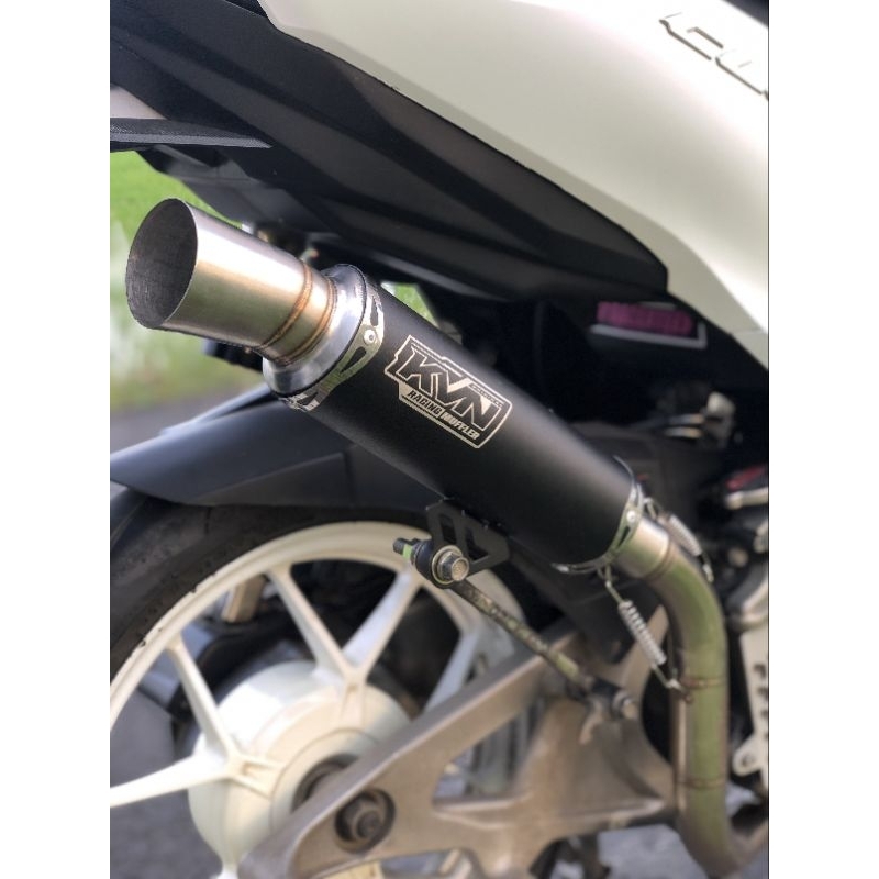 Original samlong exhaust kvn bonus triplat BEAT mio scoopy nmax aerox ...