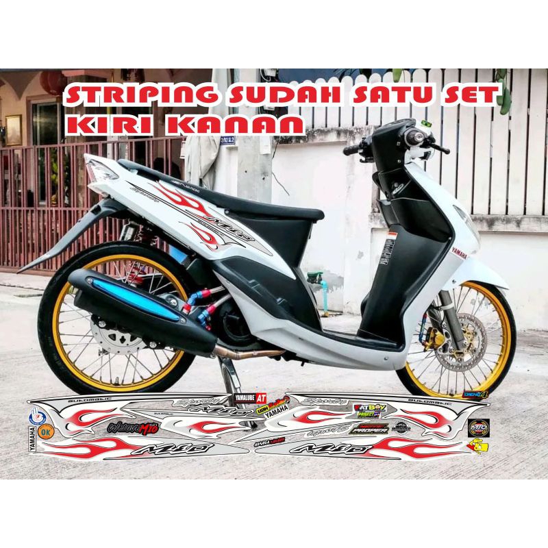 Striping sticker mio sporty mio smile mio thailand motif vietnam ...