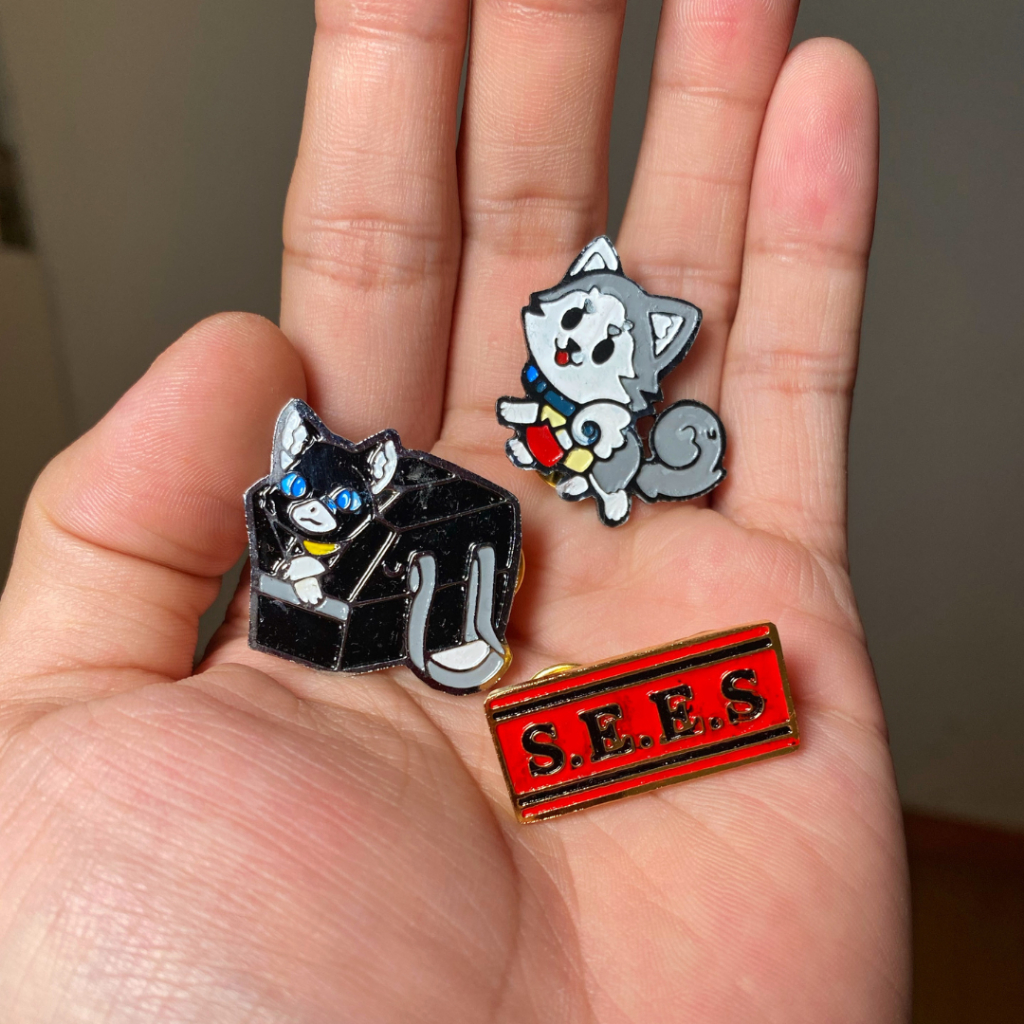 Persona Series Enamel Pins (Maskot) | Shopee Philippines