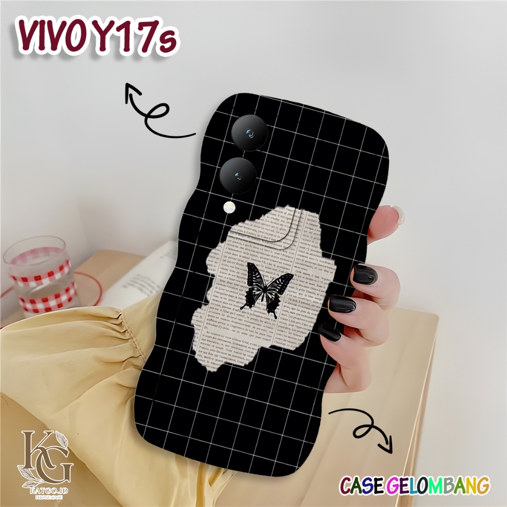 HP Vivo Y17s Cellphone Wave Softcase - Casing All Types of Cellphones ...