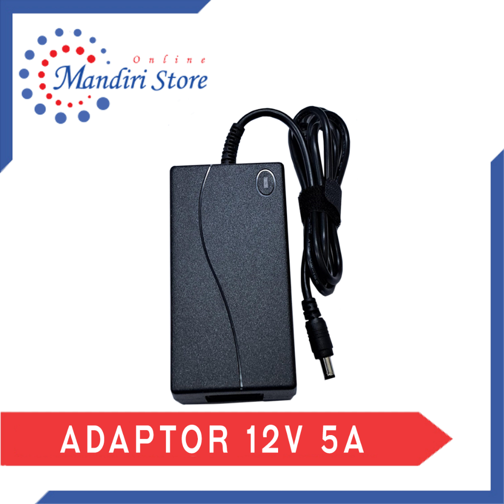 Ac/dc Adapter 12V 5A For INDOOR (1250) | Shopee Philippines