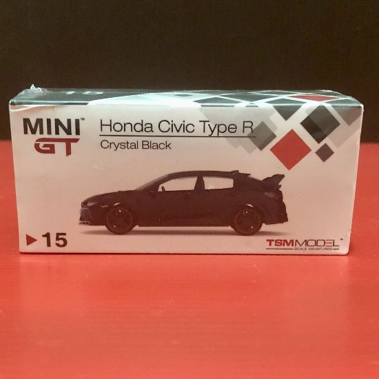 Mini GT no. 15 - Honda Civic Type R (Crystal Black) | Shopee Philippines