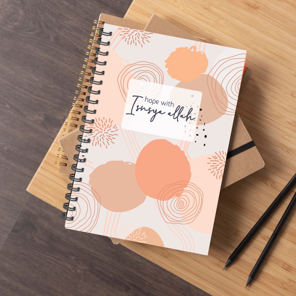 NOTEBOOK A5/DIARY BOOK/JOURNAL/CATTER/HVS 80 GRID/KOTAK2 DOTTED/TITIK2 ...