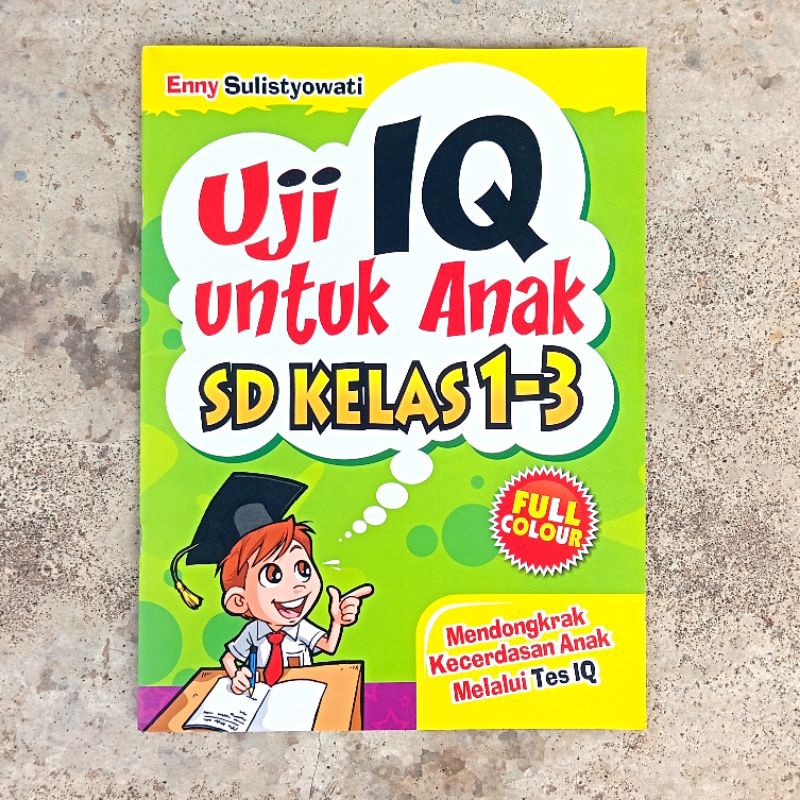 Iq Test Book For Elementary School Children Grades 1-3 (Full Color ...