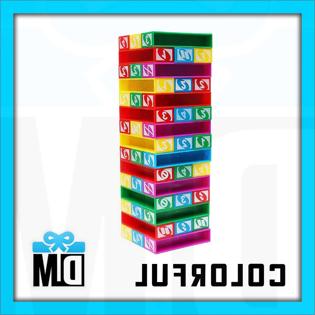 U Family Toys Pile Of Block Hammer Block TOWER Stacking Block Cube ...