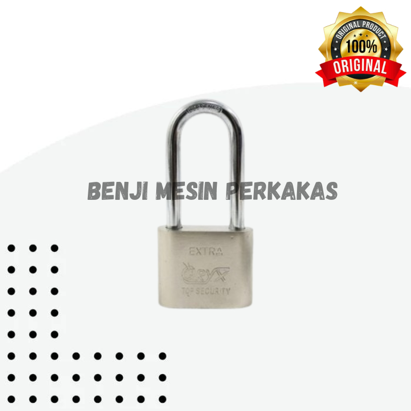 Oryx Long Neck Padlock 50MM Iron Padlock Set Anti-Theft Gate Fence Lock ...