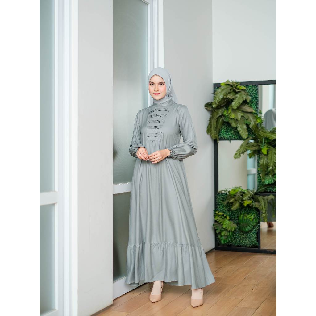 Soft, cool Gamis made of Premium Rayon Twill material | Simple and ...