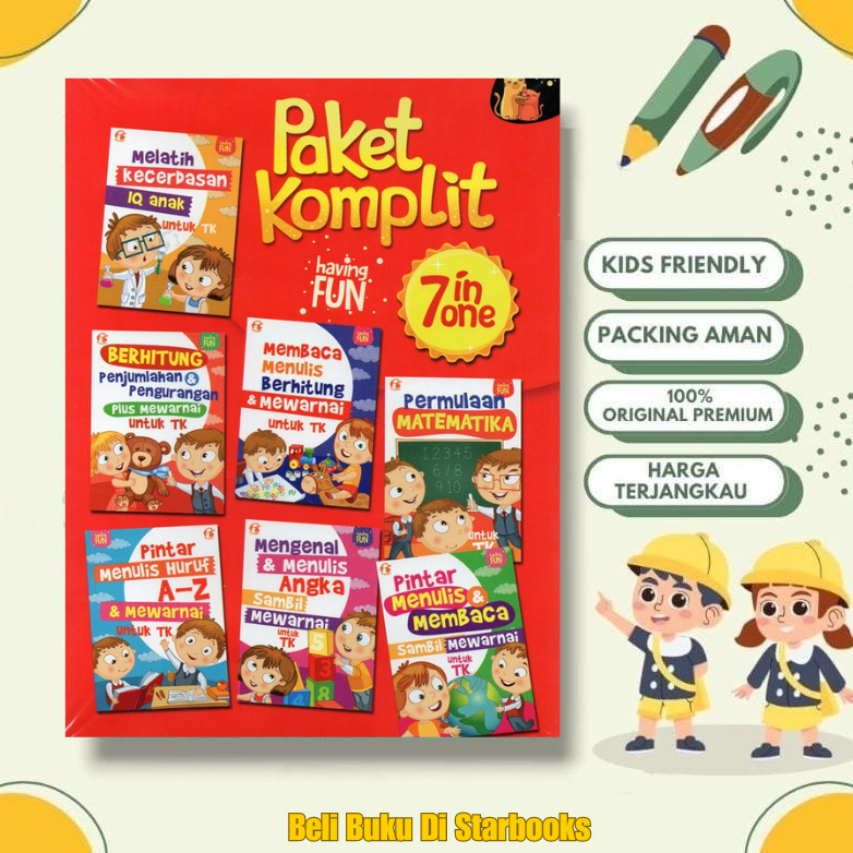 Complete Package Of Having Fun 7 In 1 For Kindergarten - Inspiration ...