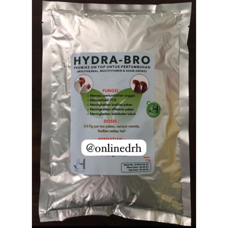 Hydra BRO Repack HYDRABRO Retail 200 grams Poultry growth booster ...