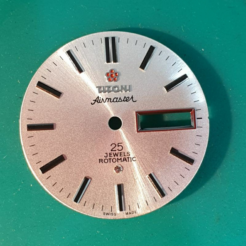 Dial Titoni Airmaster Titoni Plate 25 jewel Swis Day Date 2836 2834 2789 Silver Shopee Philippines