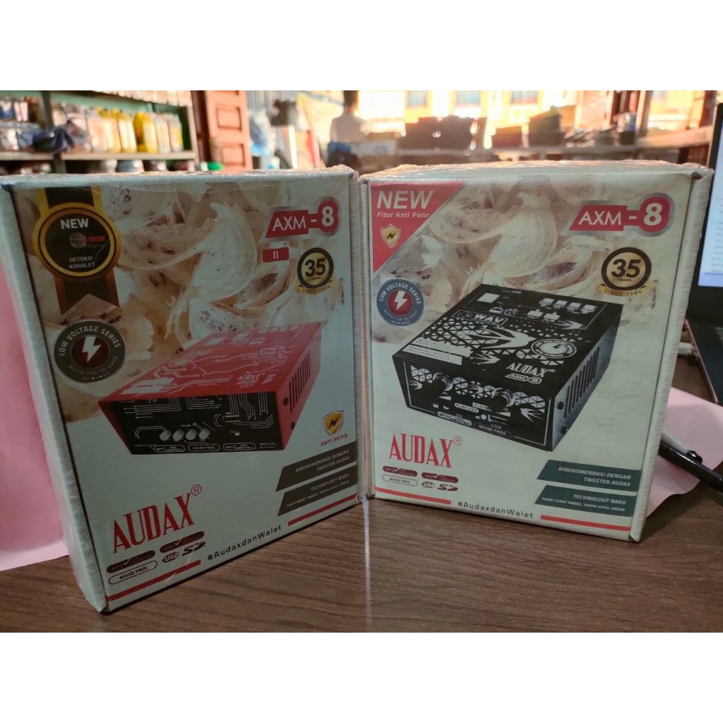 MESIN AMPLI AUDAX AXM 8 Swallow CALL MACHINE | Shopee Philippines