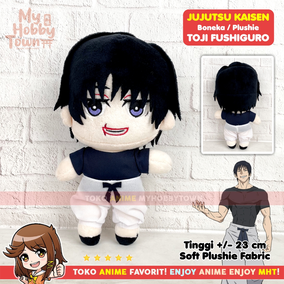 Jujutsu Kaisen Anime Doll: Toji Fushiguro Plushie Doll | Shopee Philippines