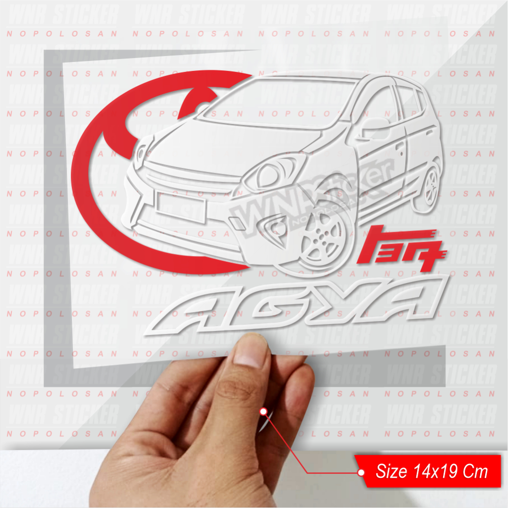 2015 Toyota Ayga cutting sticker | Shopee Philippines