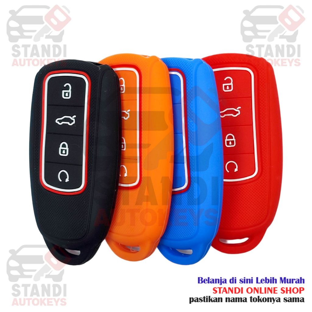 Silicone Remote Key Cover Smartkey Chery Omoda 5 E5 Tiggo 7 Tiggo 8 Pro ...