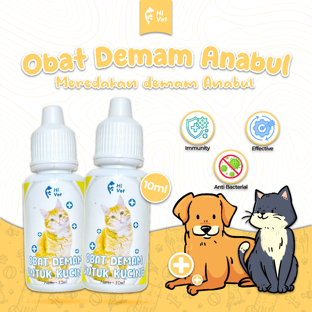 Cat Fever Medicine Hi Vet Cat Fever Reducer Hi Vet 10ml Fever