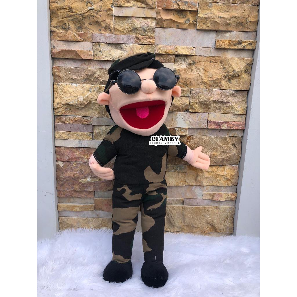 Muppet Ventriloquist TNI Army Character | Hand Puppet Puppet Puppet ...