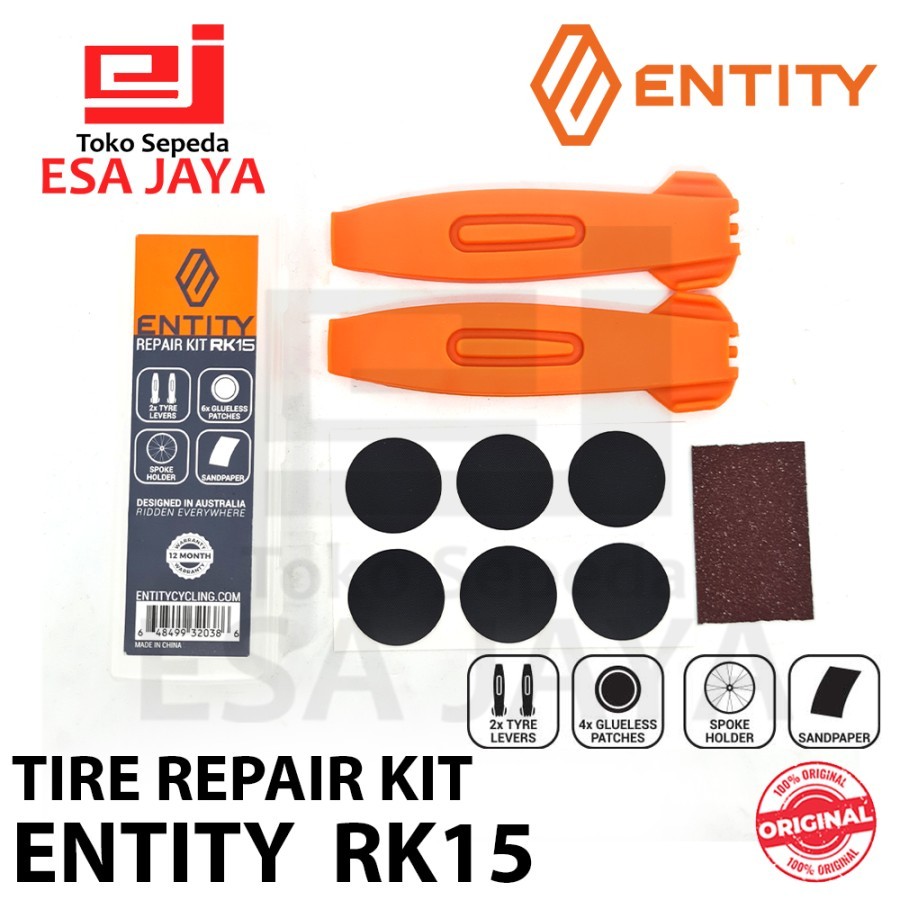 Entity RK15 Bicycle Repair Kit Tire Portable Tool | Shopee Philippines