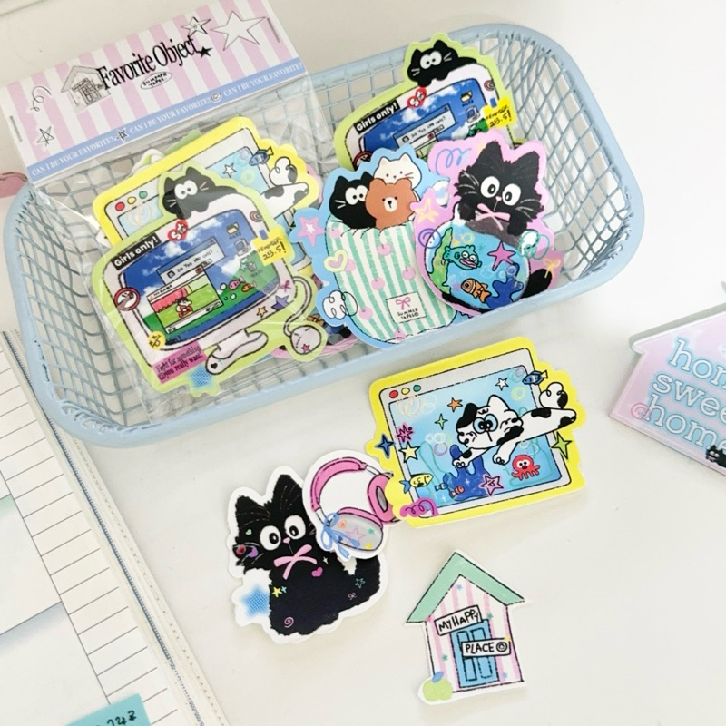 Summer Tapes - Fav Object Sticker Pack/Seal sticker/ Sticker deco ...