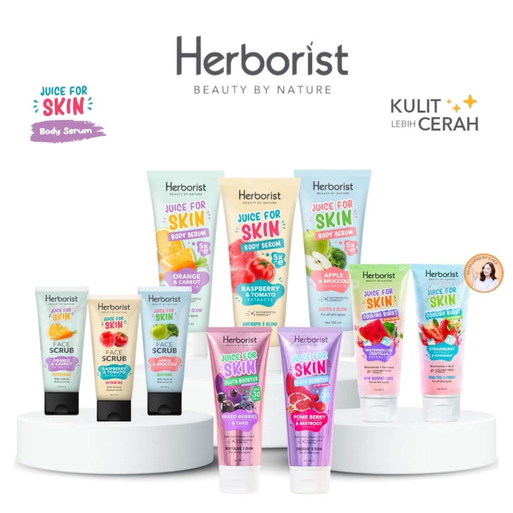 Herborist Juice For Skin body serum/lotion/face scrub/gluta body serum