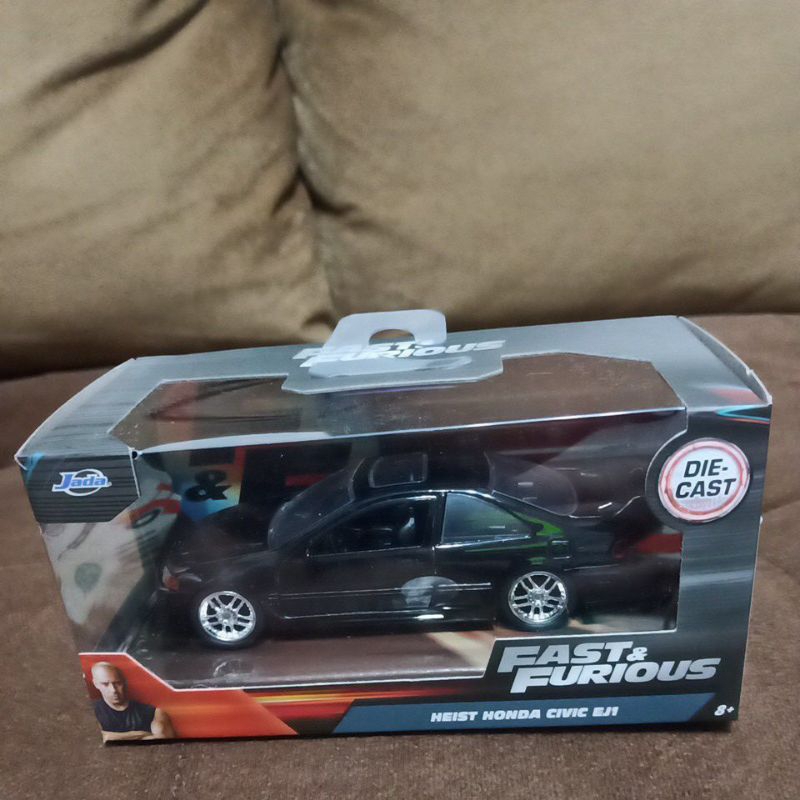 JADA TOYS 1:24 - Auto Fast & Furious: Buick Grand National 1987 In Nero (Modellino Die-Cast Da Collezione)