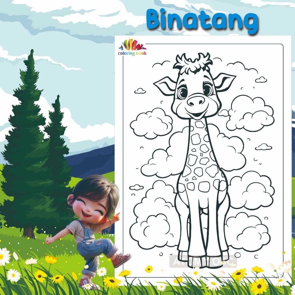 COLORING PAPER / COLORING / DRAWING PAPER / ANIMALS B / COLORING PAPER ...