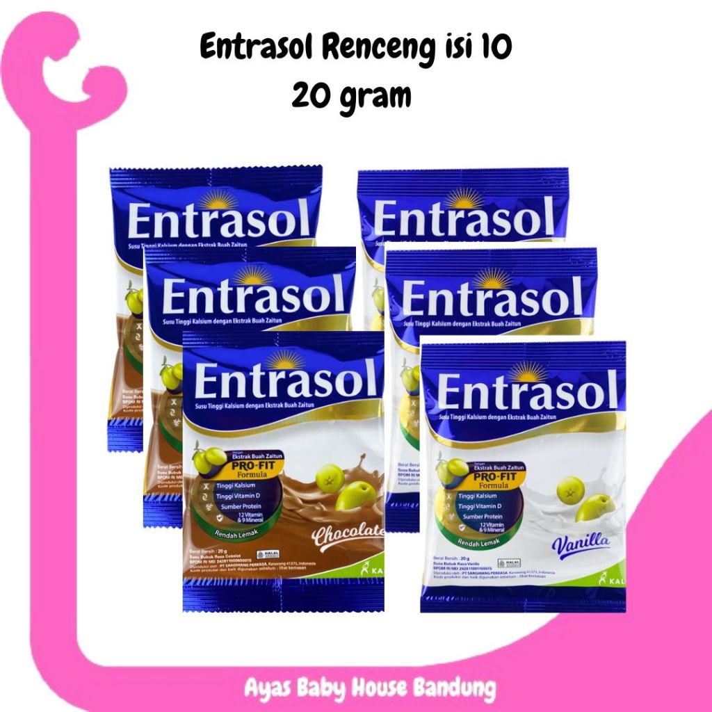 Entrasol Sachet 10x20gram (1 Pack of 10 Sachets) | Shopee Philippines