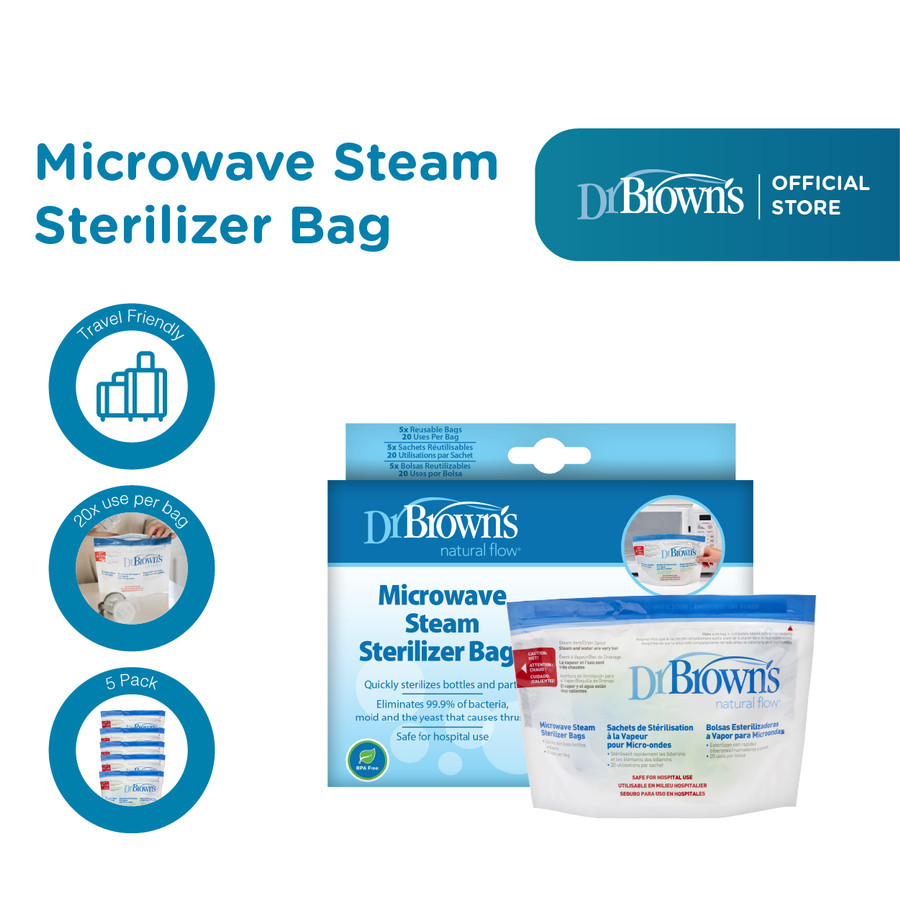 NCVI Microwave Steam Sterilizer Bag For Baby Bottles 8