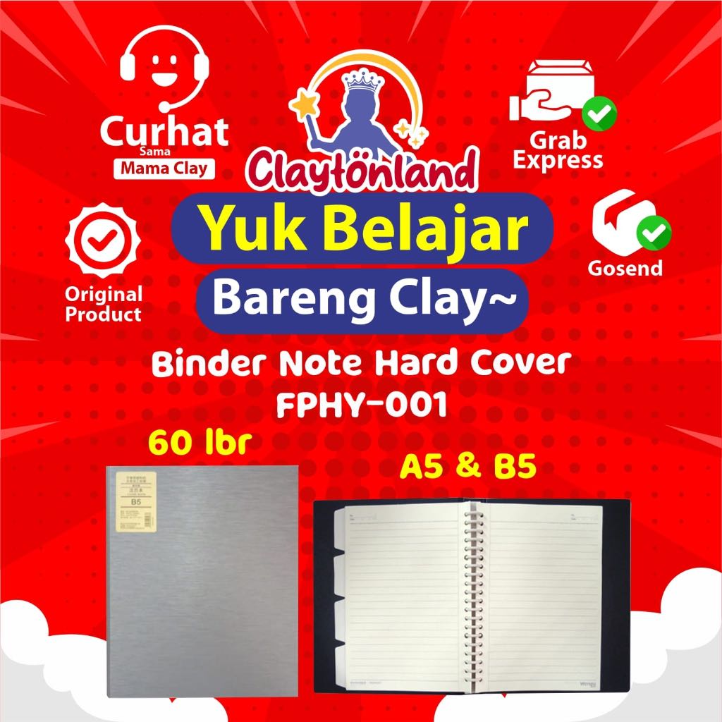 Wengu A5 B5 Binder Folder FPHY001 - Binder Note 20 Ring | Shopee ...