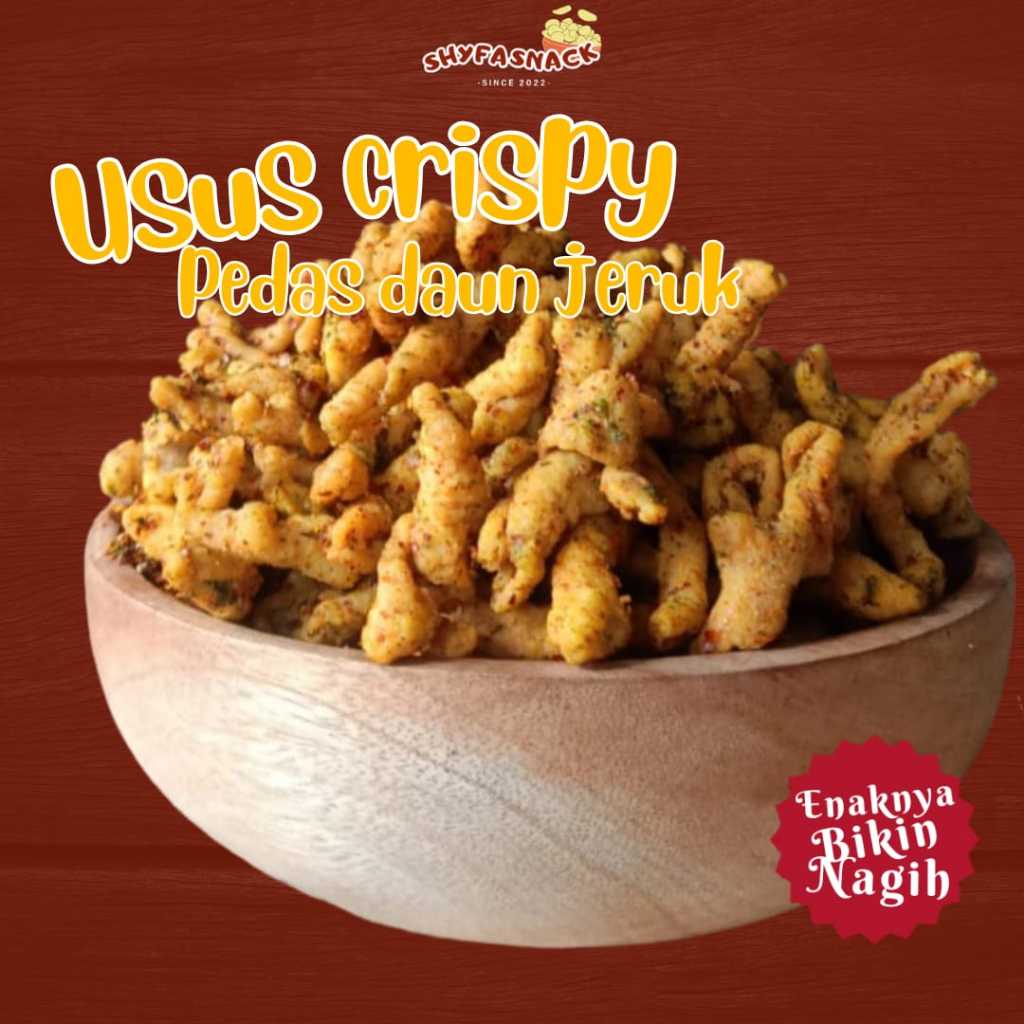 Spicy CRISPY INTESTINAL ORANGE LEAVES 250 GR TYPICAL SHYFA SNACK ...