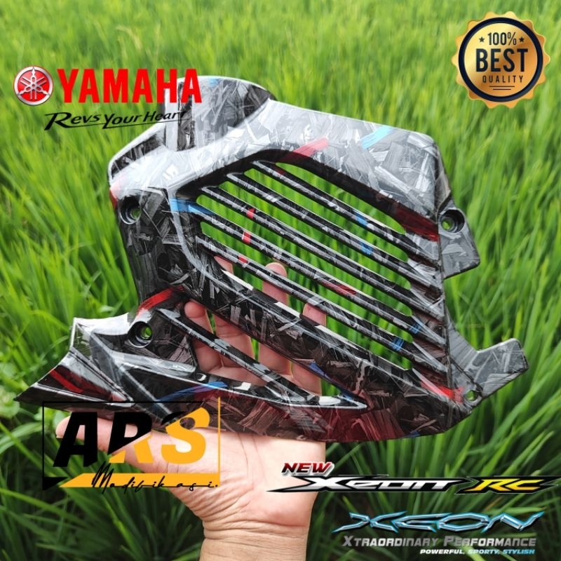 Original Xeon Gt/Rc Aerox 125 Carbon WTP Forged Chopped Radiator Cover ...