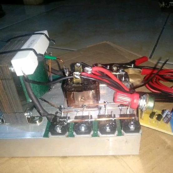 MESIN Pac 8 transistor flipflop shock inverter power saving machine ...