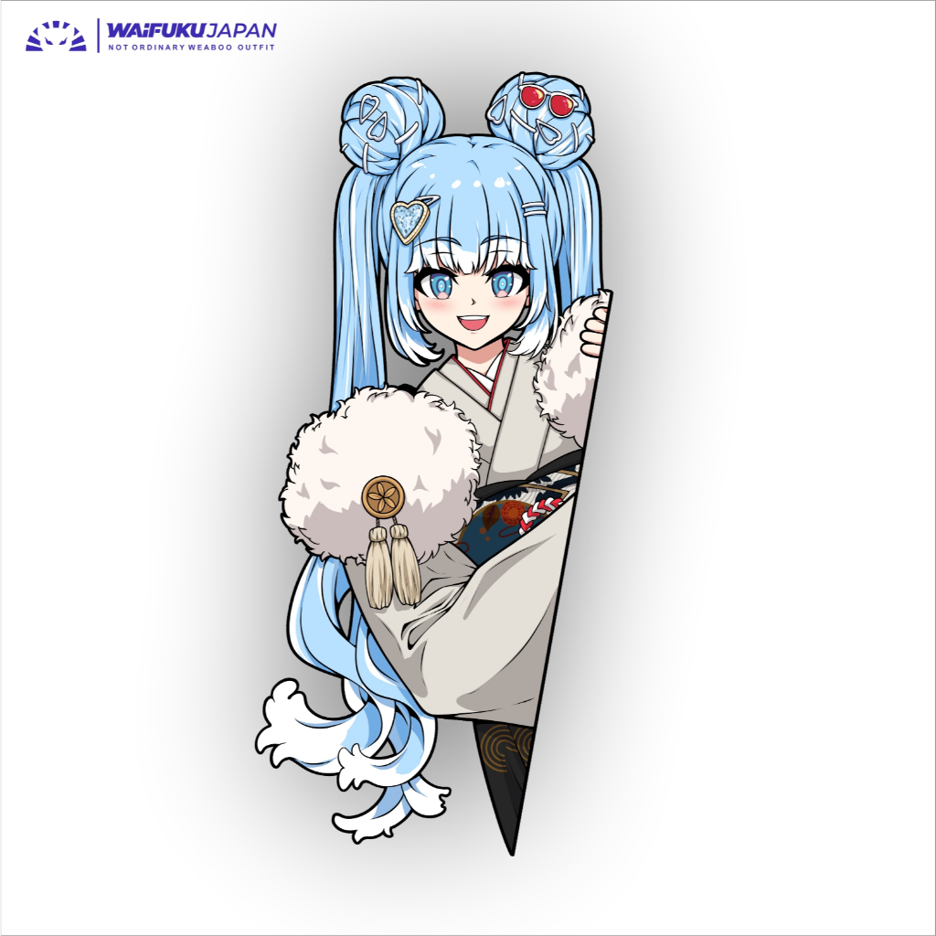 Peek Anime Stickers - Kobo Kanaeru Kimono | Hololive Indonesia | Shopee ...