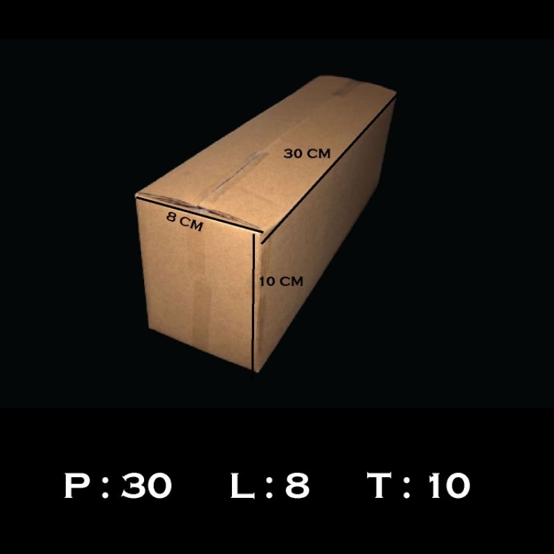 Cardboard Box Packing 30x8x10 | Shopee Philippines