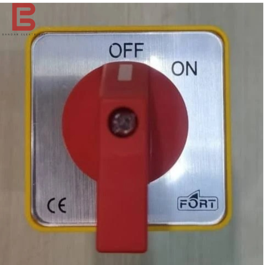 On OFF Selector 3 Pole / Rotary Switch ON-OFF SFT20-2-3 SA16 Fort ...