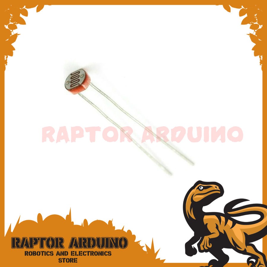 Photoresistor LDR 5mm Light Dependent Sensor Resistor GL5528 Arduino ...