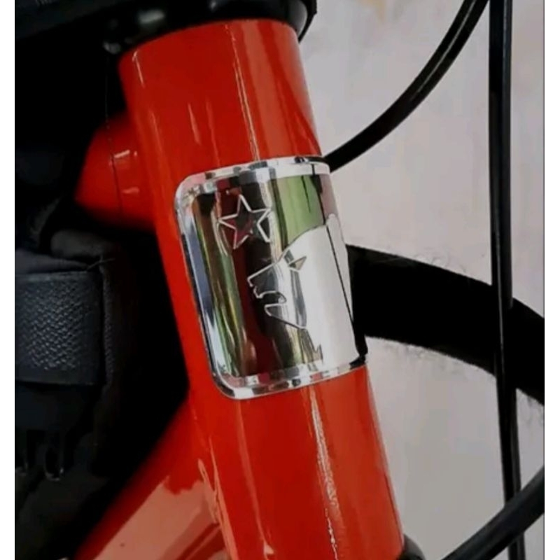 Marine Bike Emblem Or logo Front head badge marin bikes original