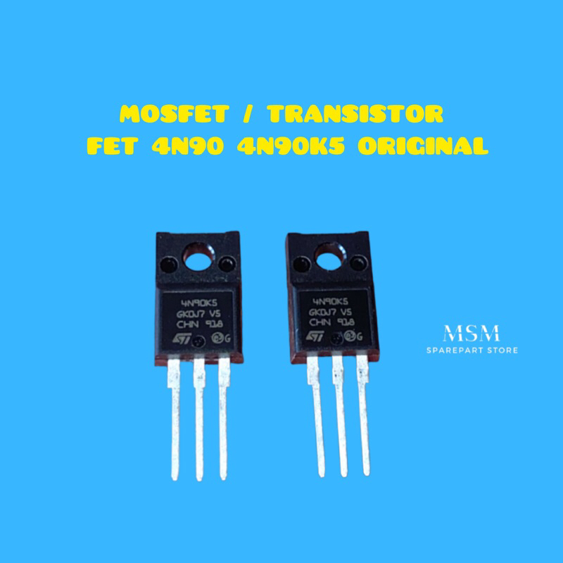 Mosfet PHET TRANSISTOR 4N90 4N90K5 ORIGINAL ST Shopee Philippines