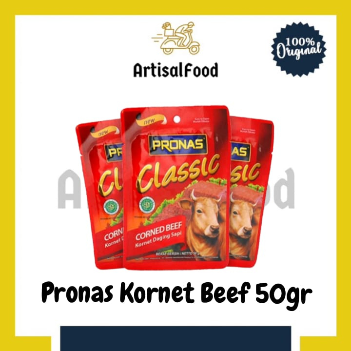Corned BEEF CORNED BEEF PRONAS 50GR SACHET Shopee Philippines