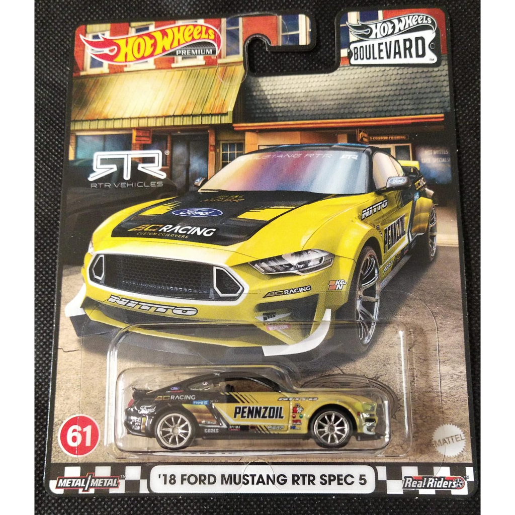 Hot WHEELS BOULEVARD '18 FORD MUSTANG RTR SPEC 5 | Shopee Philippines