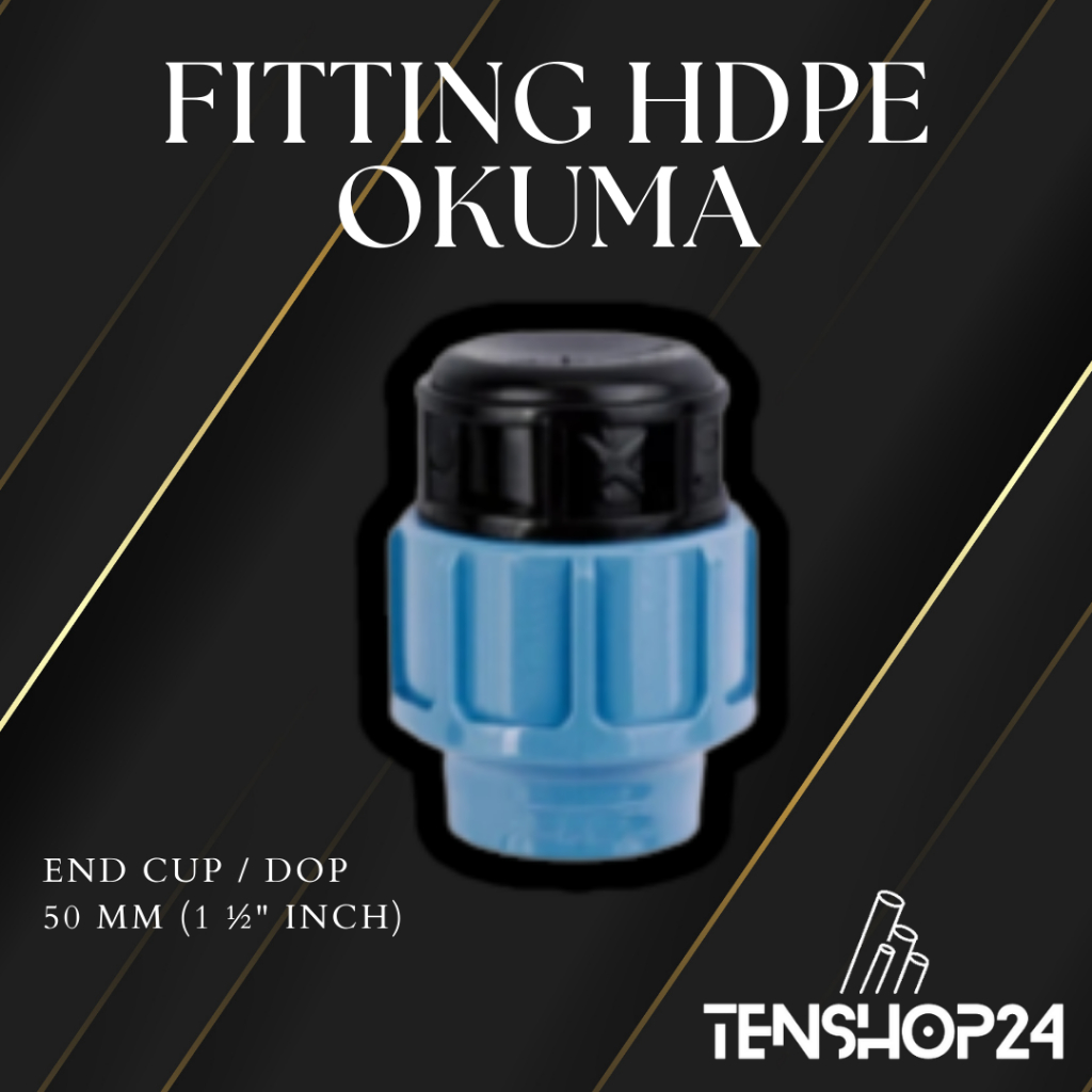 Hdpe End Cup Dop Fitting Okuma Brand Mm High Quality