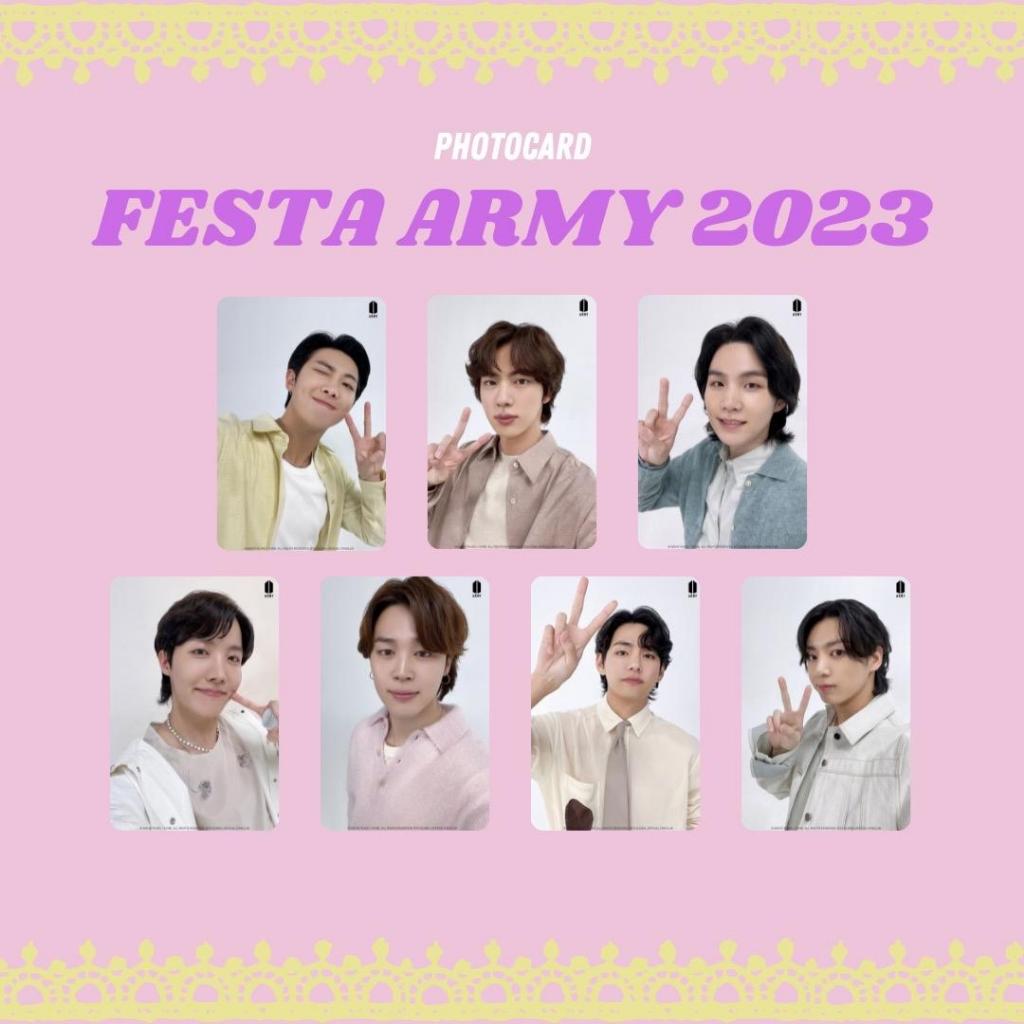 Festa Army Event 2023 | Bts Photocard (Booked) | Shopee Philippines