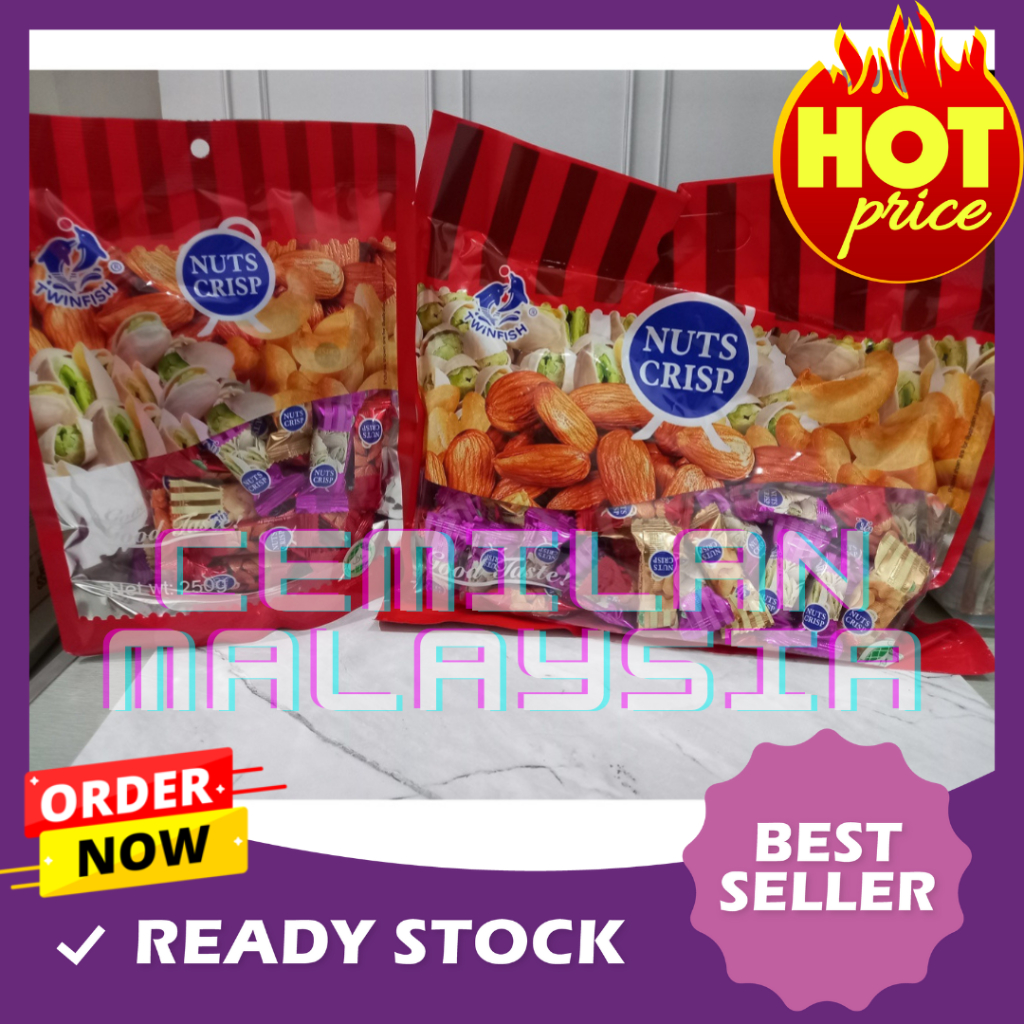 Nuts CRISP Candy 500gr MADE IN MALAYSIA Shopee Philippines