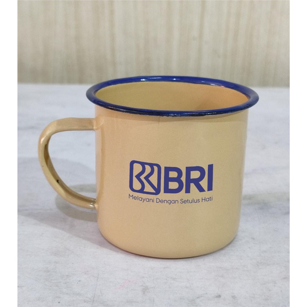 Zinc Souvenirs Old School Cups Custom BRI Logos/Old Zinc Enamel Cups ...