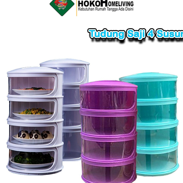 New Stock HOKO Thick 4 Tier & 5 Tier Thick Serving Cover / Stackable ...