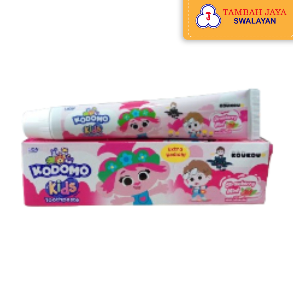 Kodomo Kids Toothpaste Strawberry Mint 45ml | Shopee Philippines